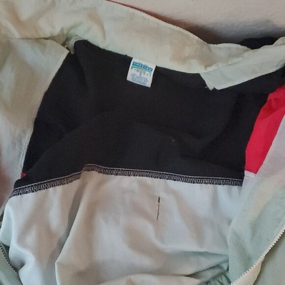 VTG Cheetah Mervyns Nylon Windbreaker Jacket SZ M - Picture 14 of 14